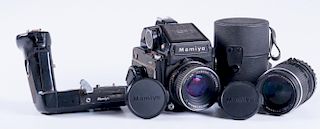 Mamiya M645 Medium Format Camera & Winder