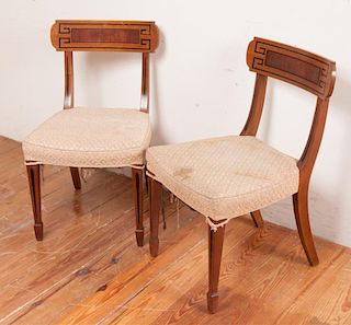 Kittinger Co. Regency Style Side Chairs, Pair