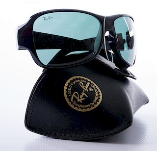 Ray Ban 4097 Black Sunglasses, Unisex, w/ Case