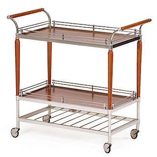 FRENCH STYLE TIERED BAR CART