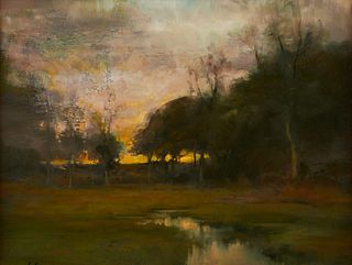 Dennis Sheehan "New Dawn" Oil on Canvas Painting