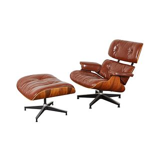 Restored 3rd Gen. Eames Lounge Chair & Ottoman