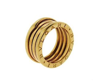 Bulgary Bvlgari B.Zero1 18K Gold Band Ring