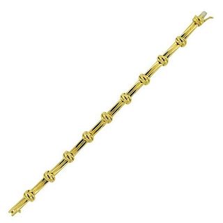 Tiffany &amp; Co 18k Gold Knot Bracelet