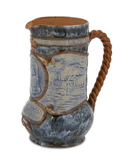 A Royal Doulton Lord Nelson handled pitcher