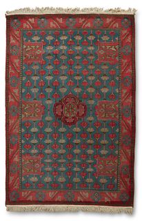 An Indian Agra rug
