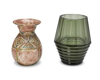 Two Art Deco vases
