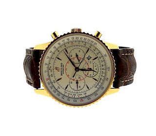 Breitling Montbrilliant Limited 18k Gold Automatic Watch R41370