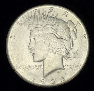 1922-S Peace Silver Dollar MS63