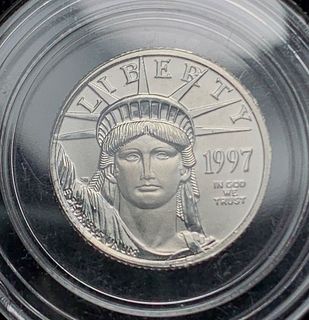 1997 $10 Platinum 1/10th ozt Eagle
