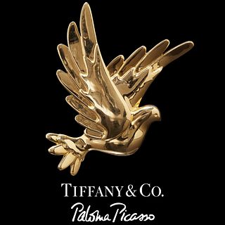 PALOMA PICASSO FOR TIFFANY & CO, DOVE BROOCH,