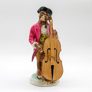 Chelsea House Port Royal Figurine, Monkey Cellist