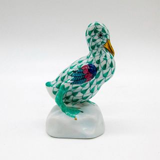 Vintage Herend Porcelain Duck Figurine