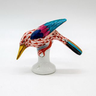 Vintage Herend Porcelain Kingfisher Figurine