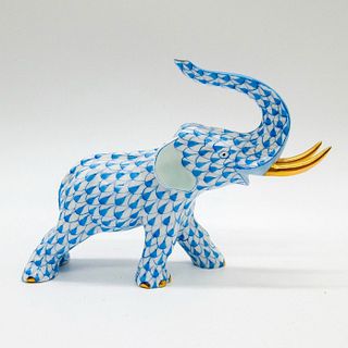 Vintage Herend Porcelain Elephant Figurine