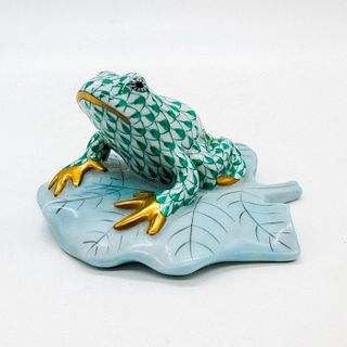Vintage Herend Porcelain Tree Frog Figurine