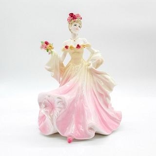 Coalport Bone China Figurine, Enchanted Rose