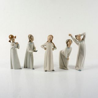 5pc Lladro Porcelain Children Figurines