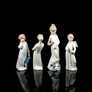 4pc Nao by Lladro Porcelain Children Figurines
