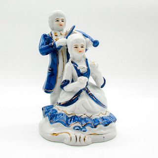 Vintage Porcelain Figurine Group, Musical Couple