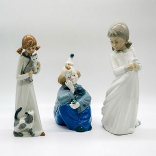 3pc Vintage Figurines, Porcelana De Cuernavaca + More