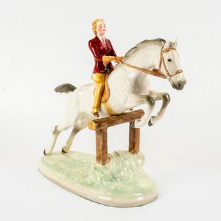 Rare Goldscheider Sculpture, Woman on Horse