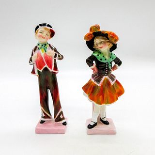 2pc Royal Doulton Figurines, Pearly Boy & Pearly Girl