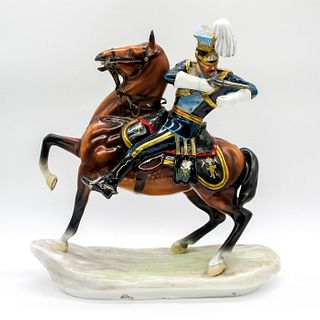 Michael Sutty Porcelain Figurine, 21st Queen's Lancers