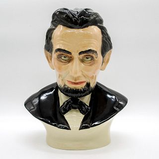 Peggy Davies Ceramics Color Trial Bust, Abraham Lincoln