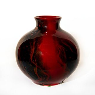 Royal Doulton Flambe, Lanto Vase in Oriental Sung