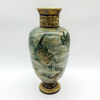 Antique R.W. Martin Brothers, Martin Ware Grotesque Vase