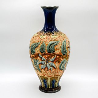 Antique Doulton Lambeth Art Nouveau Stoneware Vase