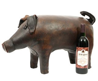 Abercrombie Leather Pig by Dimitri Omersa