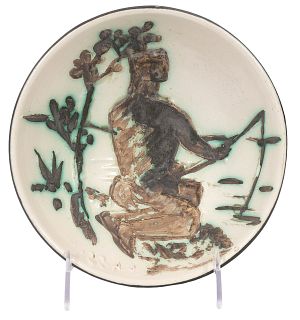 Picasso Madoura 'Angler' Ceramic Bowl