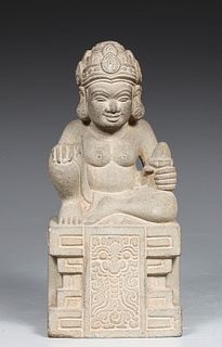 South Asian Lord Siva of Champa Dynasty Sculpture