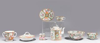 19th / 20th Century Chinese Rose Medallion Porcelain Set