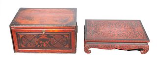 Chinese Trunk with Stand