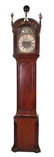 Dutch Mahogany Long Case Clock