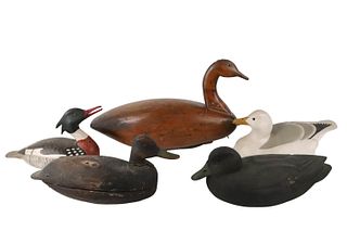 Five New Jersey & Delaware River Valley Decoys