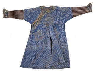 Chinese Men's Silk Imperial Robe