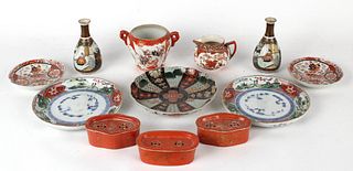 Group of Chinese and Japanese Porcelain Items