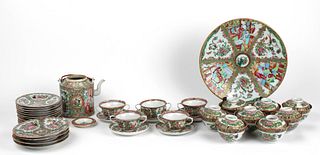 Group of Early Chinese Rose Porcelain