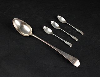 Peter and Ann Bateman Stuffing Spoon and Spoons