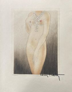 Louis Icart - Jeweled Nude