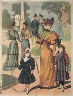 Vintage Poster -(1886) Affiches-Camis Paris
