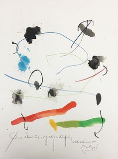 Joan Miro (After) - Pour M Jacques Dupin