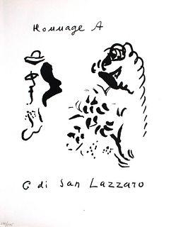 Marc Chagall - Homage A G di San Lazzaro