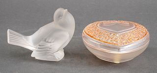 Lalique Frosted Crystal Figurine Paperweight, 2
