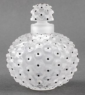 Lalique "Cactus" Crystal Perfume Bottle