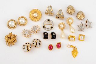Vintage Designer Costume Jewelry incl. Gucci, 14